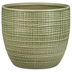 Mint Green Plant Pot - 19cm