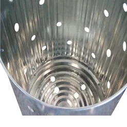 None Garden Galvanised Steel Incinerator / Fire Bin With Lid - 85L -Garden Tool Sale Store 12834094 1205030658523428