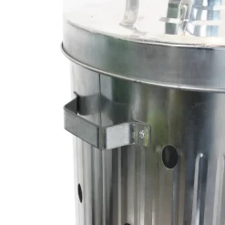 None Garden Galvanised Steel Incinerator / Fire Bin With Lid - 85L -Garden Tool Sale Store 12834094 6265030658477975