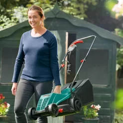 Bosch 1200W Rotak 32-12 Electric Lawn Mower - 32cm -Garden Tool Sale Store 12875195 4225028915727359