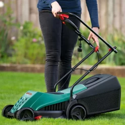Bosch 1200W Rotak 32-12 Electric Lawn Mower - 32cm -Garden Tool Sale Store 12875195 8975028915682314
