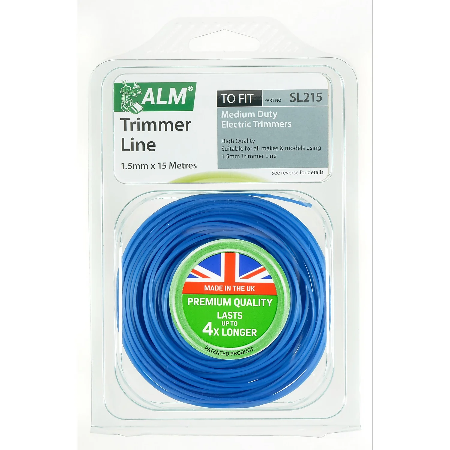 ALM Grass Trimmer Line 1.5mm X 15m 1 ALM Grass Trimmer Line 1.5mm X 15m