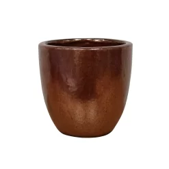 Chiswick Egg Planter In Copper - 44cm