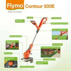 Flymo Contour Electric Grass Trimmer - 25cm -Garden Tool Sale Store 12885912 1174856528981016