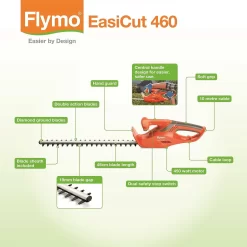 Flymo Easicut 460 Electric Hedge Trimmer - 45cm -Garden Tool Sale Store 12885913 5754843593157071