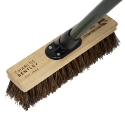 Charles Bentley Charnwood Bassine Wooden Garden Broom - 300mm -Garden Tool Sale Store 12890894 1374915831638297