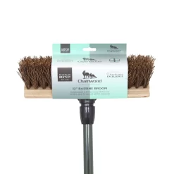 Charles Bentley Charnwood Bassine Wooden Garden Broom - 300mm -Garden Tool Sale Store 12890894 2054915831703787