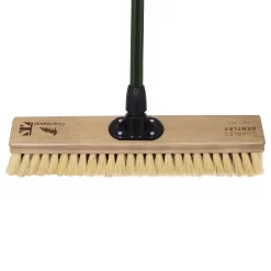 Charles Bentley Charnwood Dual Fill Wooden Broom - 450mm