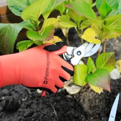 House Beautiful Gardening Gloves - Orange & Black 10 House Beautiful Gardening Gloves - Orange & Black -Garden Tool Sale Store 13188715 1084928026753869