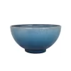Glazed Finish Blue Bowl Planter - 32.5cm
