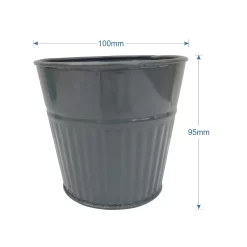 Ribbed Planter (3 Colour Mix) - 10cm 17 Ribbed Planter (3 Colour Mix) - 10cm -Garden Tool Sale Store 13193952 1084933496006691