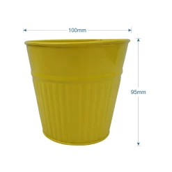 Ribbed Planter (3 Colour Mix) - 10cm 15 Ribbed Planter (3 Colour Mix) - 10cm -Garden Tool Sale Store 13193952 1784933495956372