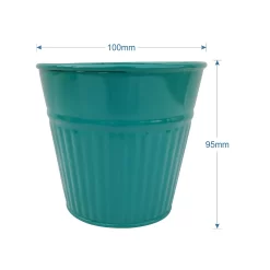 Ribbed Planter (3 Colour Mix) - 10cm 13 Ribbed Planter (3 Colour Mix) - 10cm -Garden Tool Sale Store 13193952 1924933495895679
