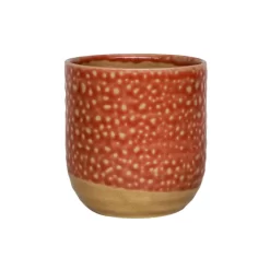 House Beautiful Titian Glaze Planter 13cm
