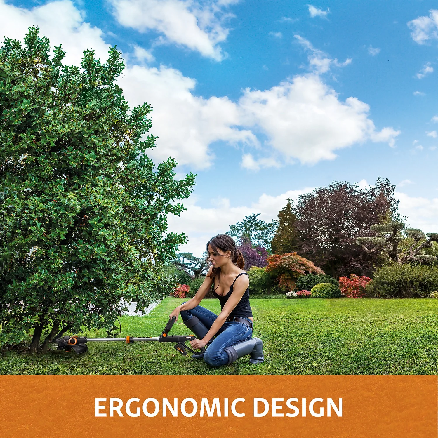 Worx GT 3.0 20v 2.0Ah Cordless Grass Trimmer - 30cm 6 Worx GT 3.0 20v 2.0Ah Cordless Grass Trimmer - 30cm - Image 6