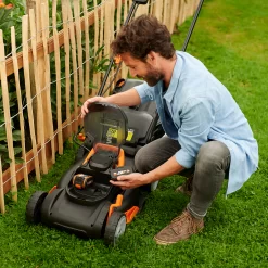WORX 40V WG779E.1 Cordless Lawn Mower - 34cm -Garden Tool Sale Store 13326413 1534944673088304