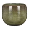 Jungle Green Plant Pot - 18cm