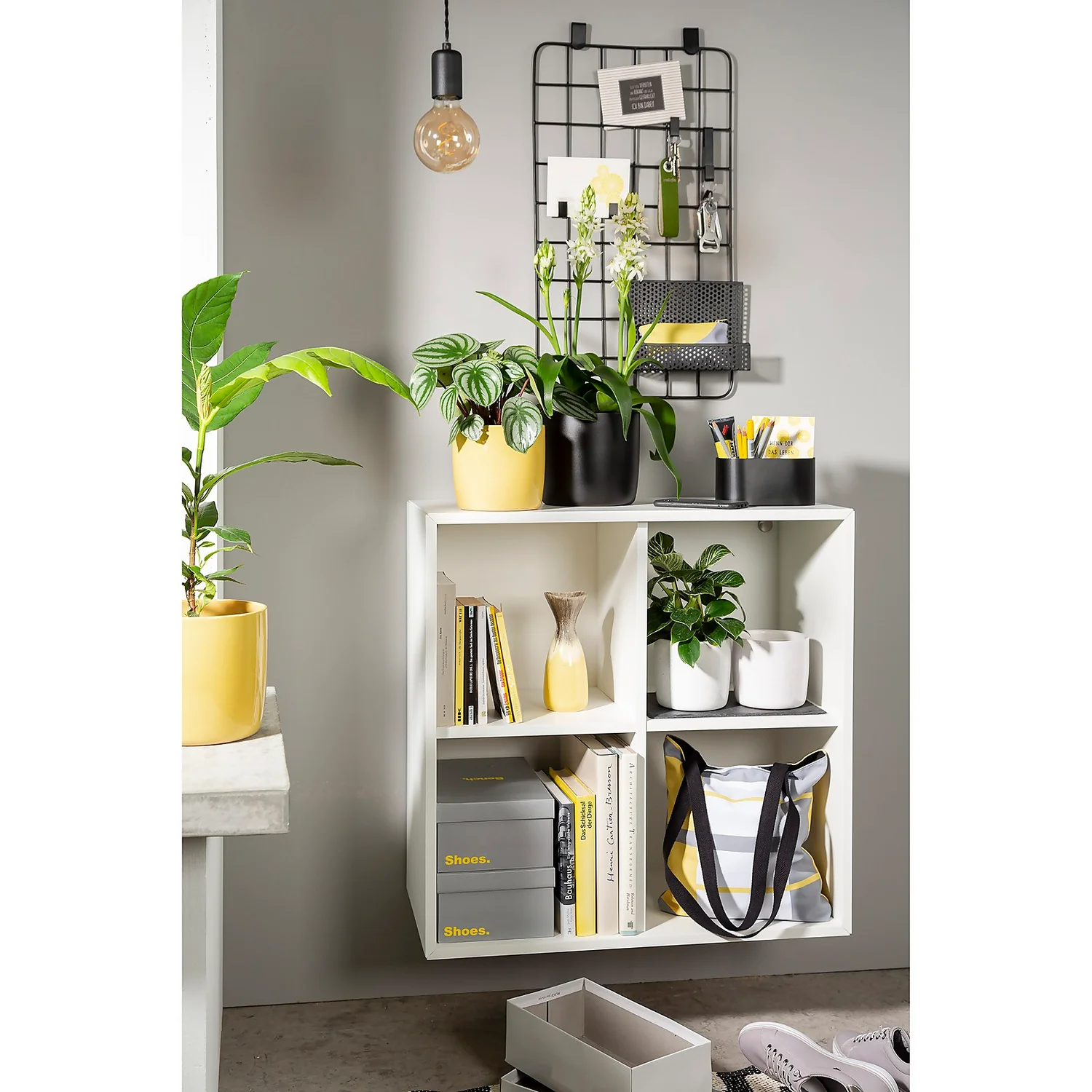 Yellow Solare Plant Pot - 21cm 2 Yellow Solare Plant Pot - 21cm - Image 2