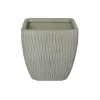House Beautiful Roma Weave Square Pot Sand - 25cm