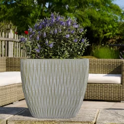 House Beautiful Roma Weave Square Pot Sand - 44cm -Garden Tool Sale Store 13470694 4084933184538768