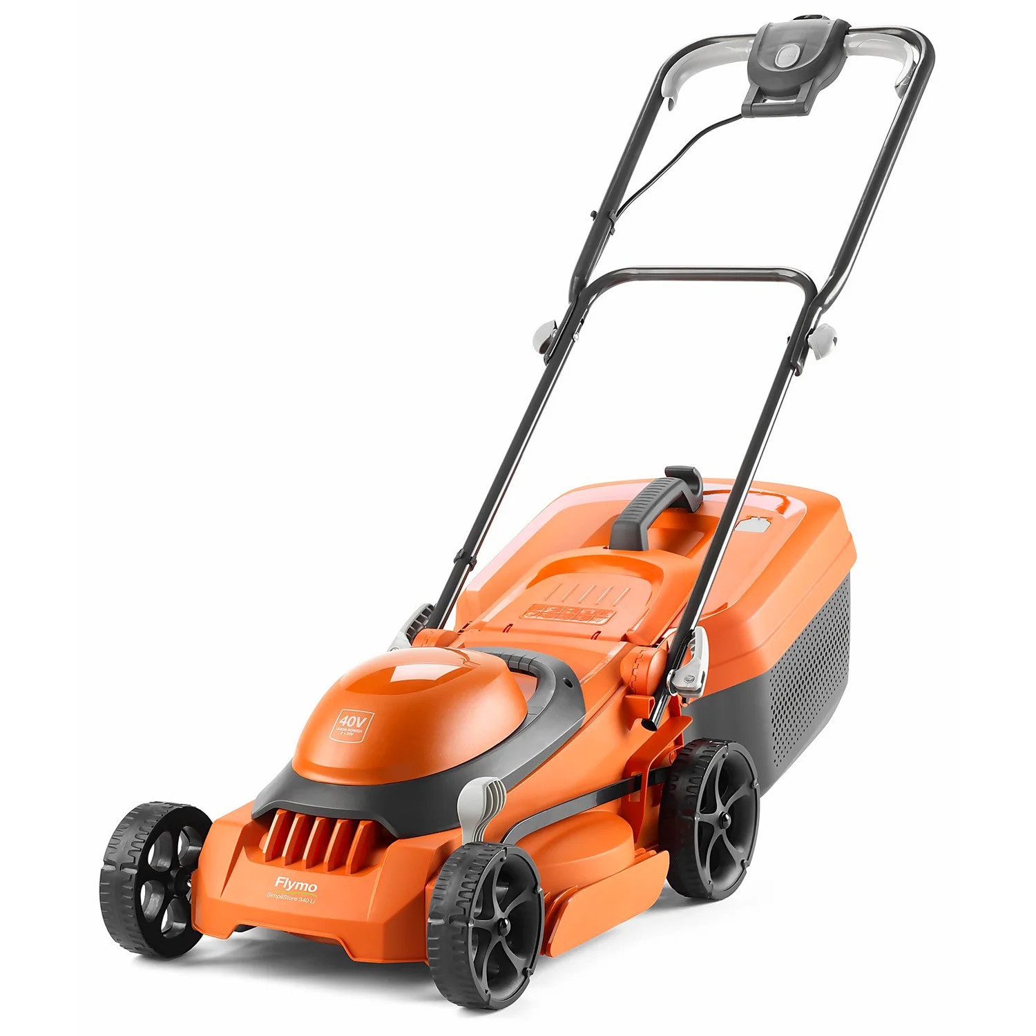 Flymo 20V SimpliStore 340R Li Cordless Mower - 30cm 1 Flymo 20V SimpliStore 340R Li Cordless Mower - 30cm