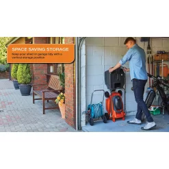 Flymo 36V EasiStore 380 Cordless Lawn Mower - 38cm -Garden Tool Sale Store 13524792 1834936632100872