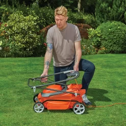 Flymo 1600W EasiStore 380R Electric Lawn Mower - 38cm -Garden Tool Sale Store 13524797 1974936626631869