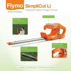 Flymo SimpliCut Cordless Hedge Trimmer -Garden Tool Sale Store 13524808 1594936857993480