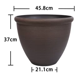Ashford Planter Slate 45cm 9 Ashford Planter Slate 45cm -Garden Tool Sale Store 13928635 1425001956182227