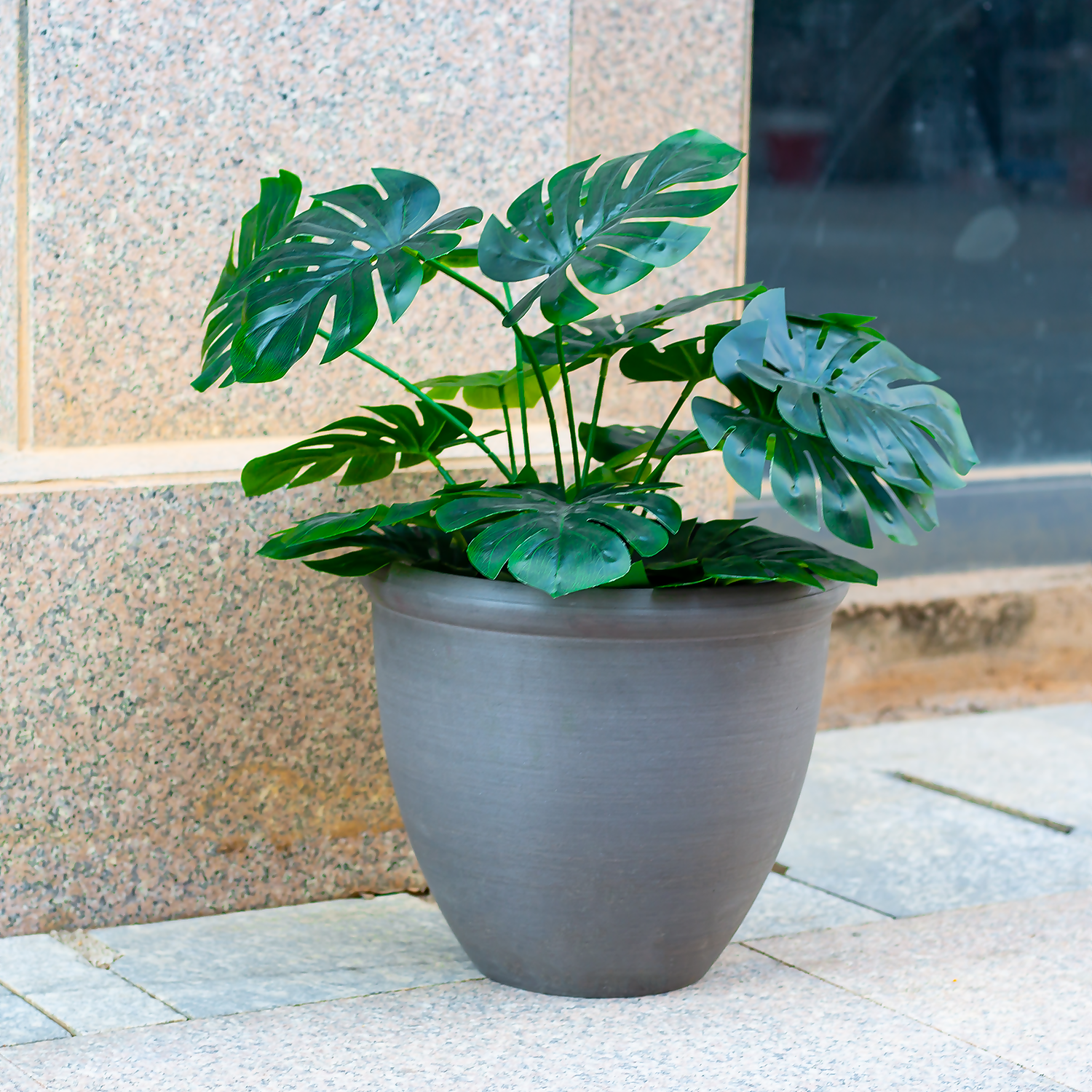 Ashford Planter Slate 45cm 2 Ashford Planter Slate 45cm - Image 2