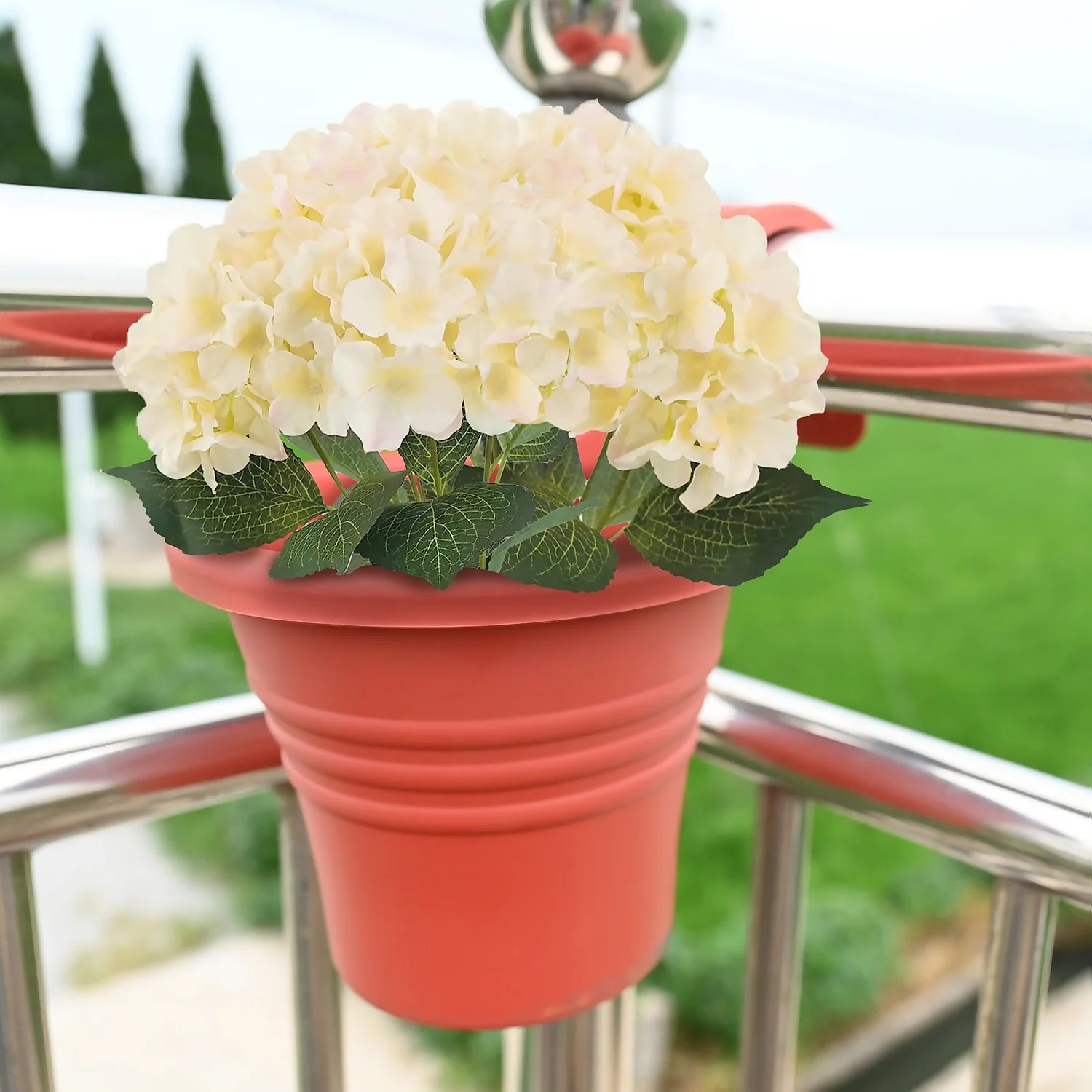 Terracotta Hanging Planter - 27cm 2 Terracotta Hanging Planter - 27cm - Image 2